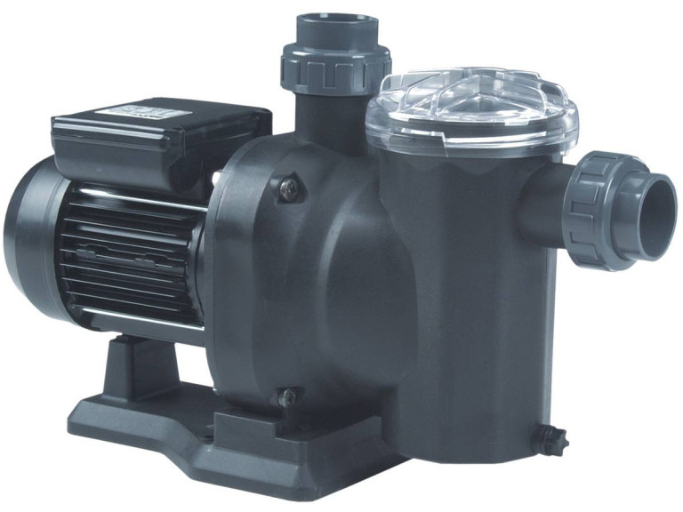 Pompa per piscina "Sena" - 0,75 CV monofase - 48,9 x 19,9 x 29,2 cm - Nero