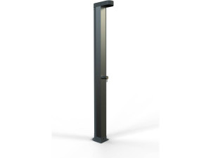 Doccia solare per piscina "Angel" - 30 L - H.212.8 cm - Marrone