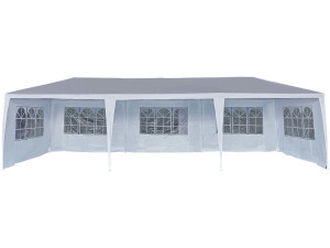 Tenda da ricevimento "Carolina 9" - 24,39 m² - 3 x 9 m - Bianca