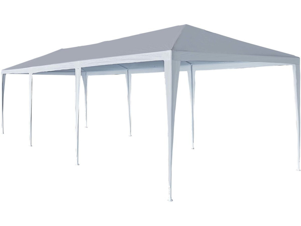 Tenda da ricevimento "Carolina 9" - 24,39 m² - 3 x 9 m - Bianca