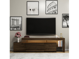 Porta TV in legno "Beliz" Porta TV - 192 x 37 x 53 cm