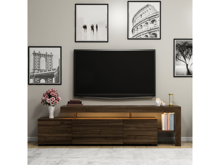 Porta TV in legno "Beliz" Porta TV - 192 x 37 x 53 cm