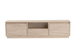 Porta TV in legno "Vanguard" - 160 x 29 x 42 cm - Travertino
