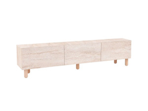 Porta TV in legno "Alvin" - 180 x 31 x 42 cm - Beige