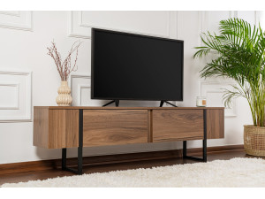 Mobile TV in legno "Serenity" 180 x 30 x 50 cm - Noce 2