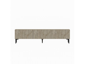 Porta TV in legno "Oscar" - 180 x 31 x 45 cm - Beige
