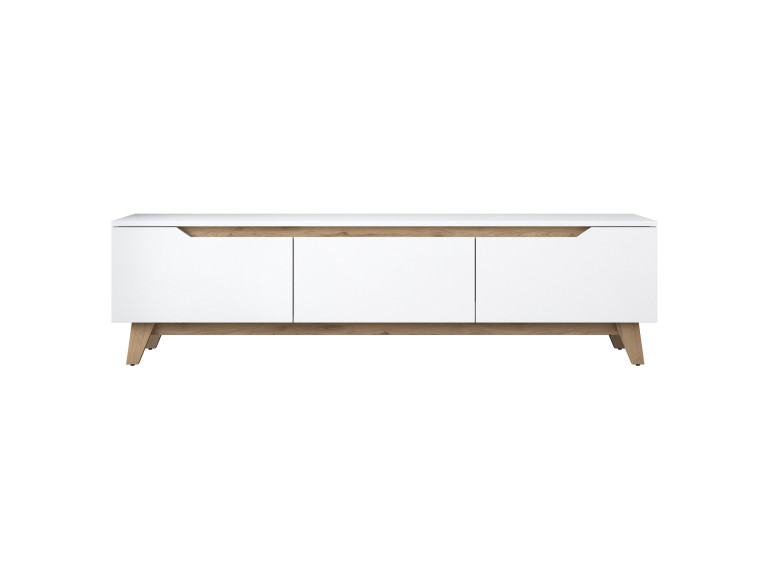 Porta TV in legno "Digi" - 180 x 35 x 48 cm - Beige