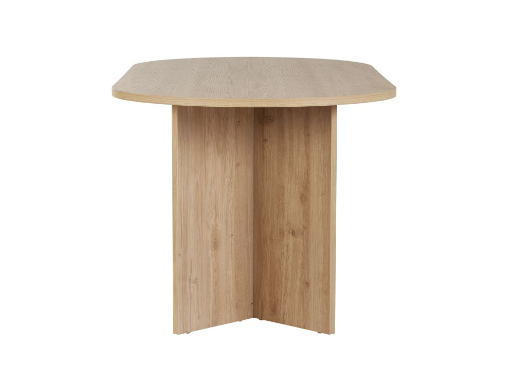 Tavolo da pranzo in legno "Sablin" 180 x 90 x 75 cm - Rovere zaffiro