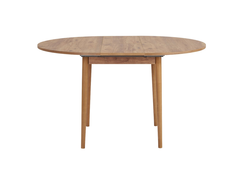 Tavolo da pranzo allungabile in legno "Viona" 100 x 100 x 75 cm - Pino Atlantico