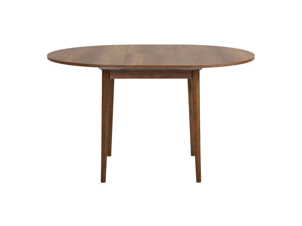 Tavolo da pranzo allungabile in legno "Viona" 100 x 100 x 75 cm - Noce Barok