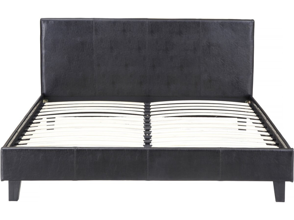 Letto LINA - 160 x 200 cm - Nero