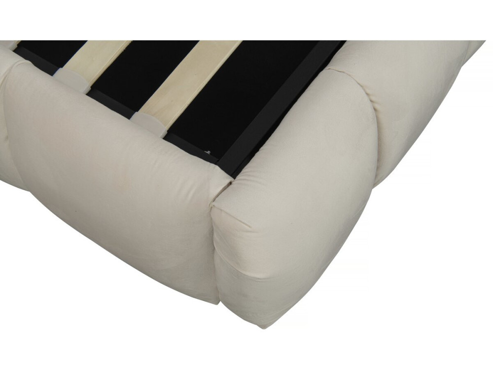 Letto "Annie" con cassettone 160 x 200 cm - Beige
