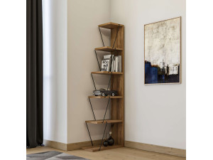Libreria in legno "Nove" - ??50 x 22 x 150 cm - Pino 2