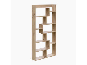 Libreria in legno "Kuttap" - 90 x 22 x 182 cm - Pino