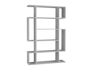 Libreria in legno "Mito" 110 x 25,5 x 161 cm - Bianco