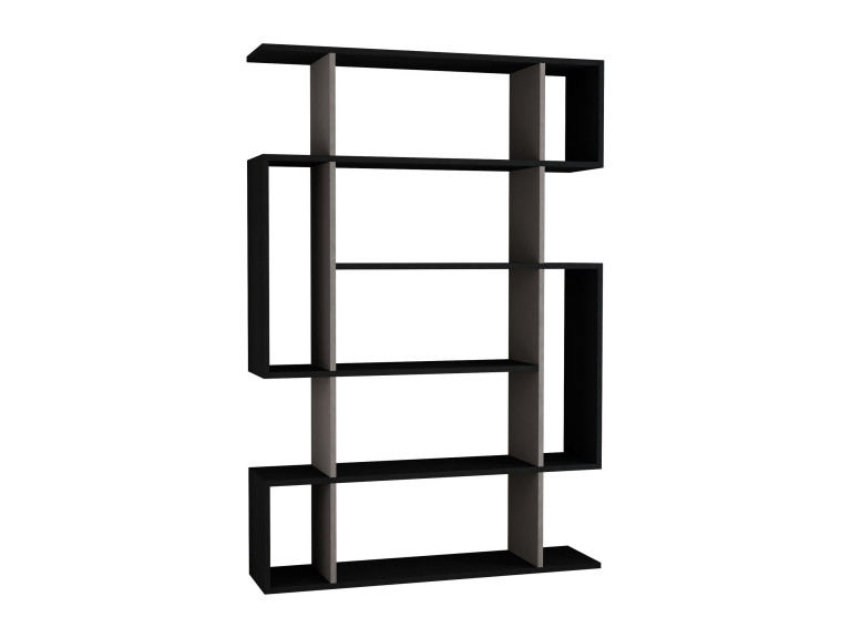 Libreria in legno "Mito" 110 x 25,5 x 161 cm - Antracite