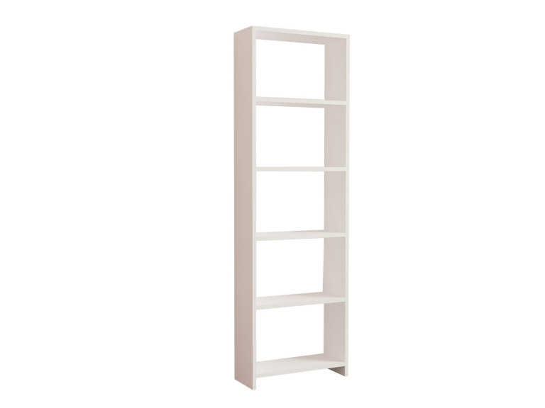 Libreria in legno "New" - 50 x 19 x 160 cm - Bianco