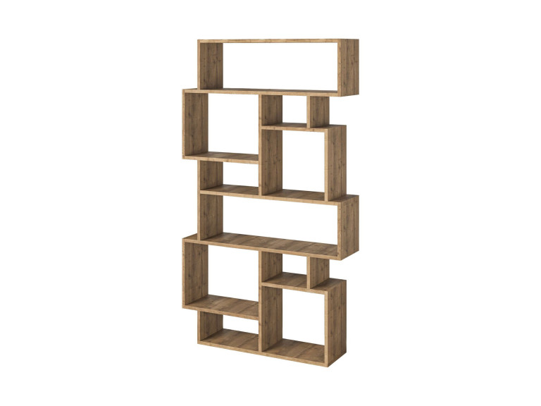 Libreria in legno "Karmato" 96 x 25,5 x 168,5 cm - Hitit