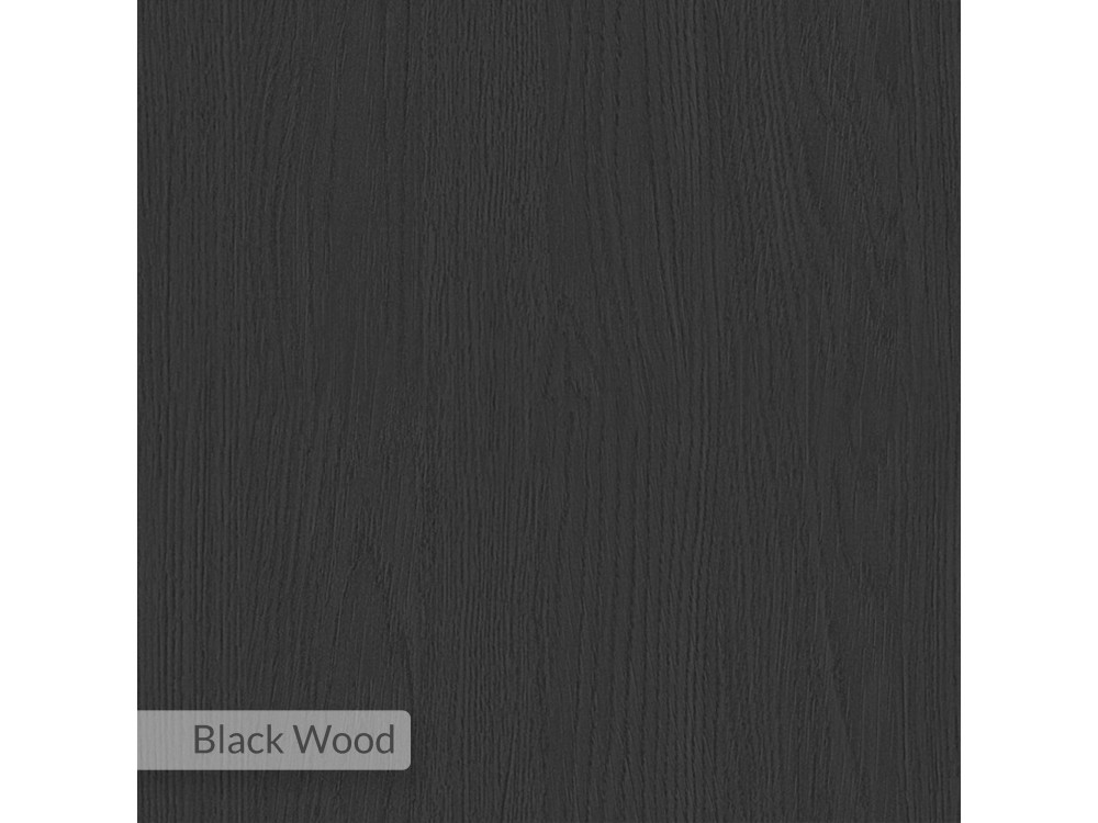 Libreria in legno "Nati" - 32 x 32 x 161 cm - Nero