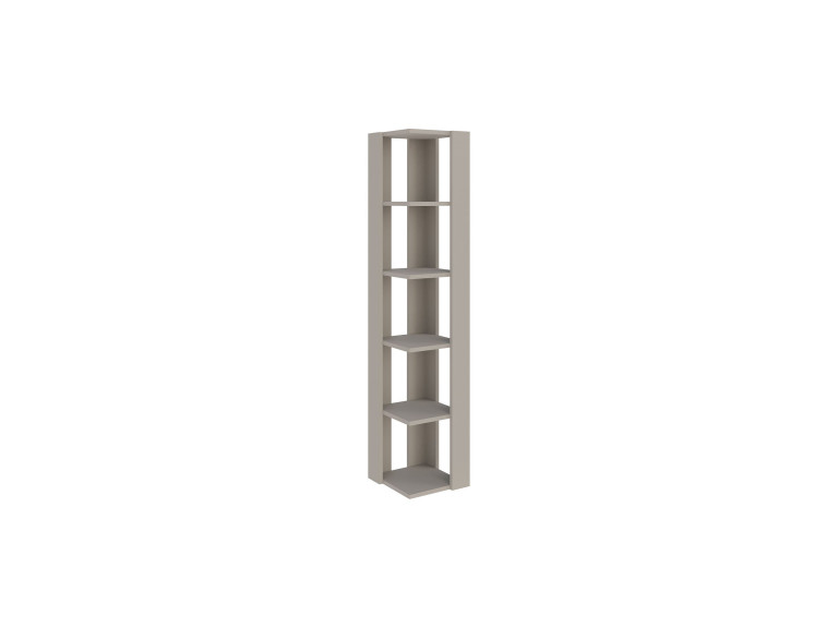 Libreria in legno "Nati" - 32 x 32 x 161 cm - Pietra arenaria