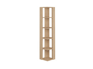 Libreria in legno "Nati" - 32 x 32 x 161 cm - Beige
