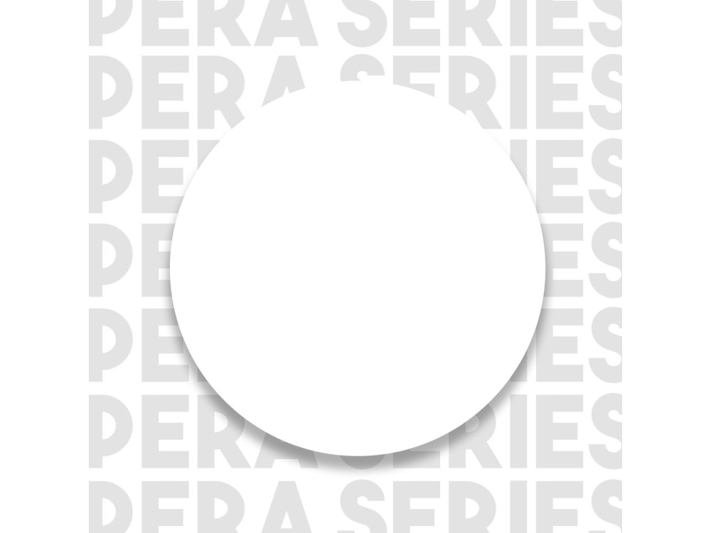 Mensola da parete in legno "PR1" - 43 x 9 x 60 cm - Bianco