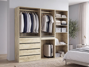 Set di armadi componibili "Opéra" - 3 unità - Beige 2