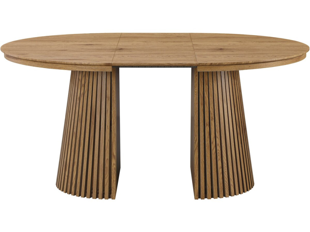 Tavolo da pranzo allungabile in legno "Sylva" - 120/200 cm - Posti a sedere da 4 a 8 - Marrone