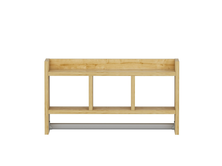 Mensola da parete in legno "Asya" - 63 x 14 x 35 cm - Beige