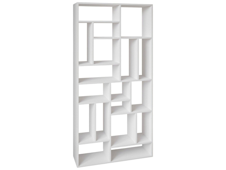 Libreria in legno "Nicola" - 90 x 30 x 180 cm - Bianco