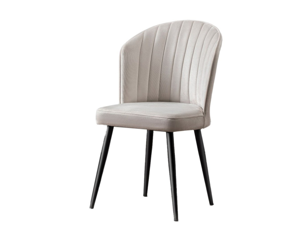 Set di 4 sedie in legno "Rubi" - 52 x 42 x 85 cm - Crema