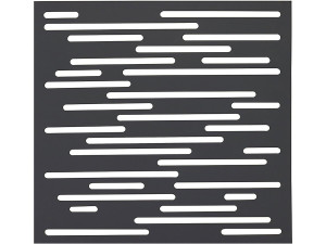 Pannello decorativo - "Nautic" - Set di 5 - 1,00 x 1,00 m - Grigio