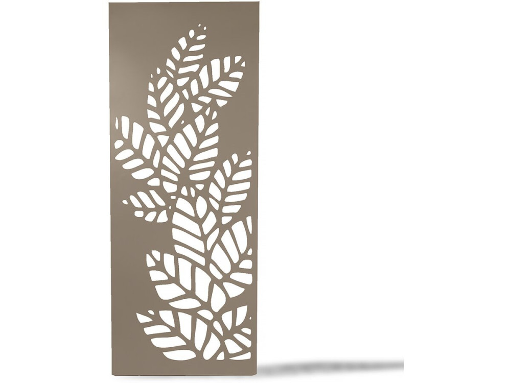 Pannello decorativo - "Athea" - Set di 4 - 0,60 x 1,50 m - Taupe