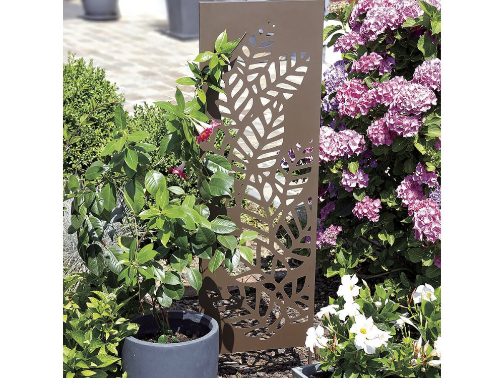 Traliccio - "Athea" - Set di 6 - 0,34 x 1,20 m - Taupe