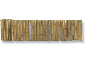 Rotolo di bordura - "Bamboo Roll" - Set di 4 - 0,30 x 2,00 m - Beige