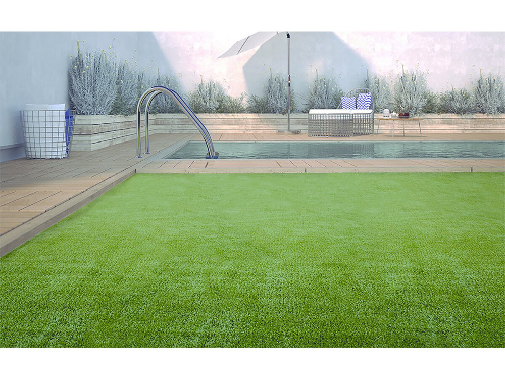 Erba sintetica - " Green Lubeck 7 " - 1 x 5 m - 7 mm - Verde