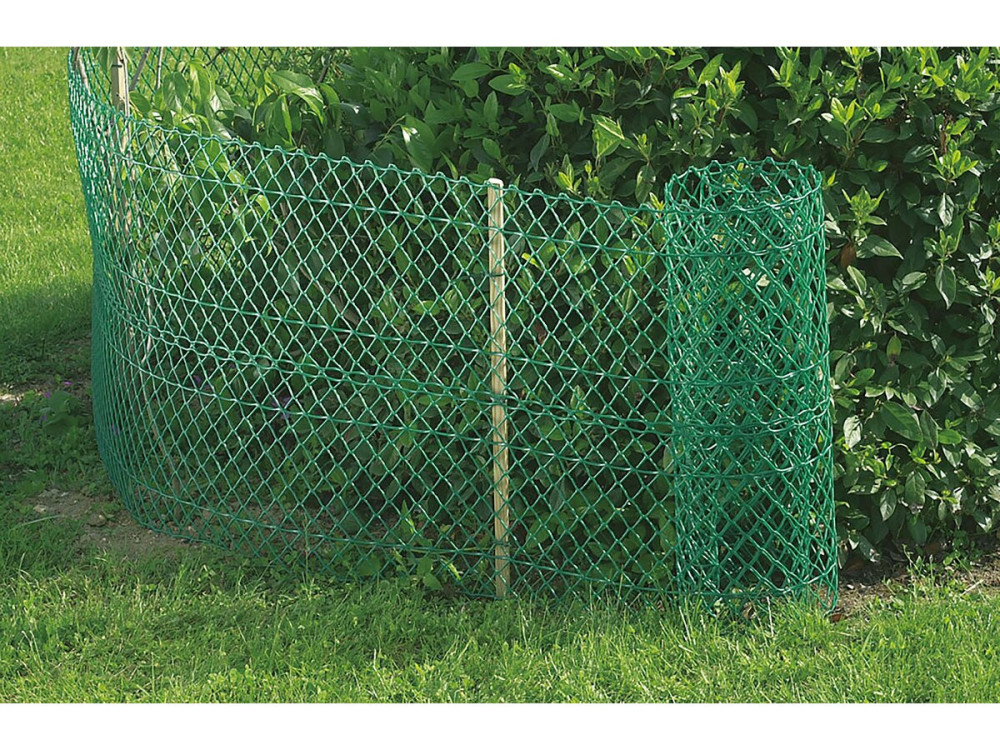 Rete di plastica - "Floranet" - 0,40 x 25 m - Verde