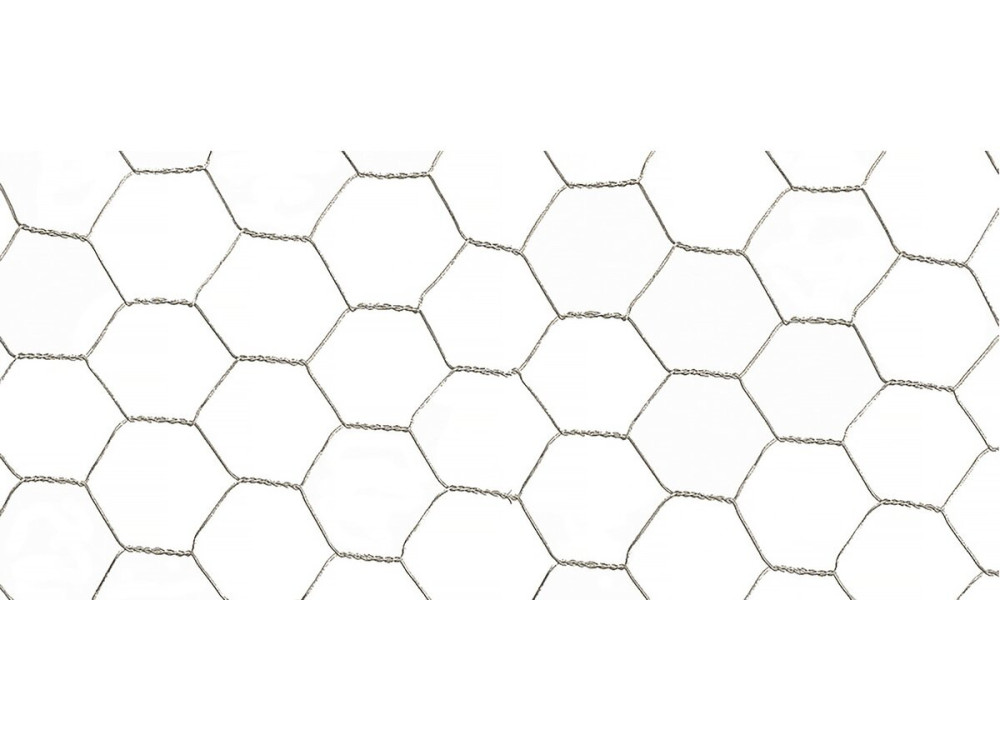 Rete metallica - "Galvanex" - 1,00 x 25 m - Grigio