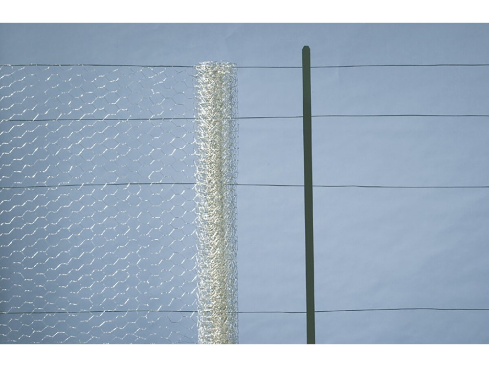 Rete metallica - "Galvanex" - 1,00 x 25 m - Grigio