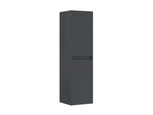 Mobile da bagno "Side 40" - 40 x 27 x 138 cm - Antracite opaco