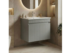 Mobile lavabo "Tivoli 65" - 65 x 45 x 57 cm - Cashmere opaco 2