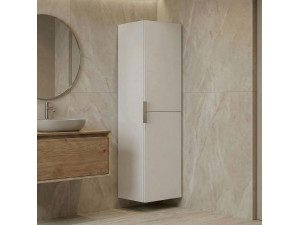 Mobile da bagno "Purus 40" - 40 x 32 x 138 cm - Bianco 2