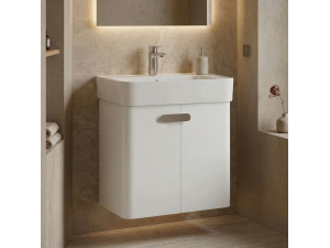 Mobile lavabo "Orbit 55" - 55 x 38 x 62 cm - Bianco 2