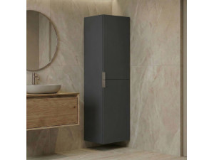 Mobile da bagno "Purus Desna 40" - 40 x 32 x 138 cm - Antracite opaco 2