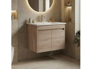 Mobile lavabo "Side 65 v2" - 65 x 45 x 52 cm - Rovere 2