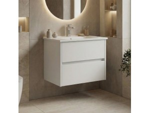 Mobile lavabo "Side 65 v2" - 65 x 45 x 52 cm - Bianco opaco 2