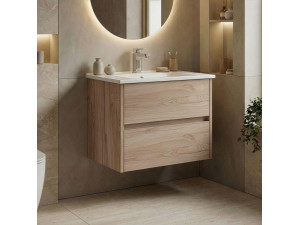 Mobile lavabo "Side 65 v2" - 65 x 45 x 52 cm - Rovere 2