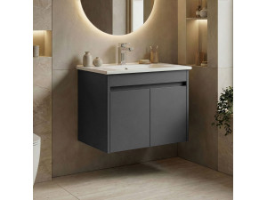 Mobile lavabo "Side 65 v2" - 65 x 45 x 52 cm - Antracite opaco 2