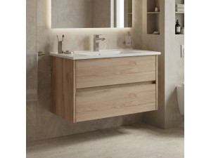 Mobile lavabo "Side 85 v2" - 85 x 45 x 52 cm - Rovere 2