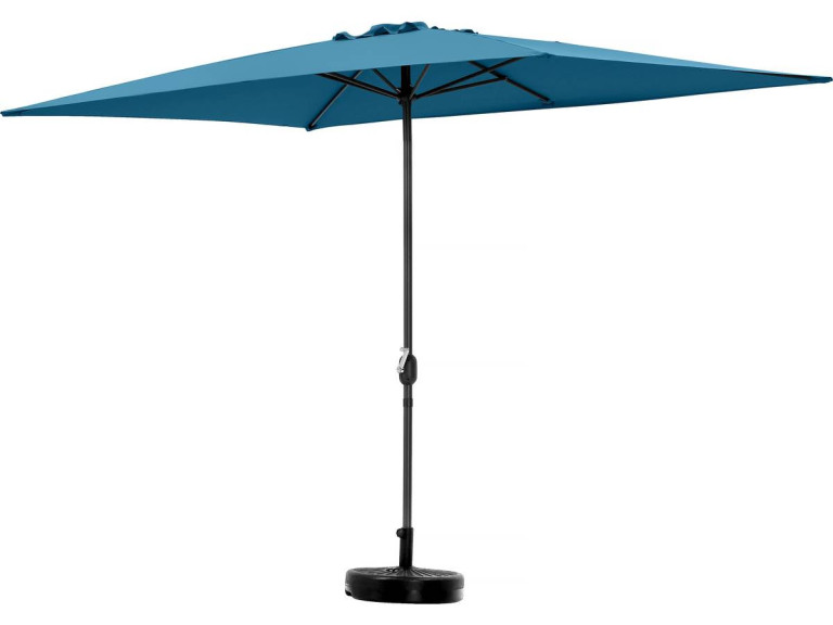 Ombrellone da giardino "Sol 2" - Rettangolo - 2x 3 m - Blu